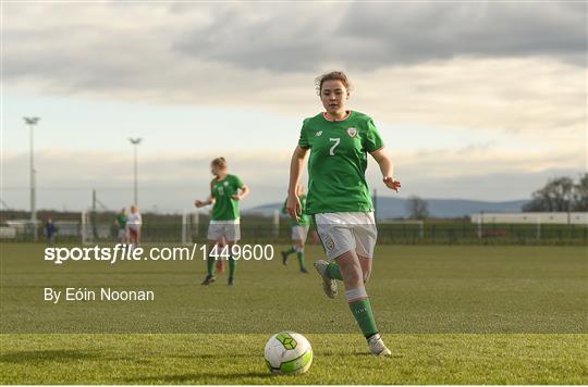 Republic of Ireland v Denmark - Women's Under 17 International Friendly Republic of Ireland v Denmark - Women's Under 17 International Friendly