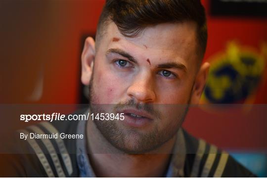 Munster Rugby Press Conference and Squad Training