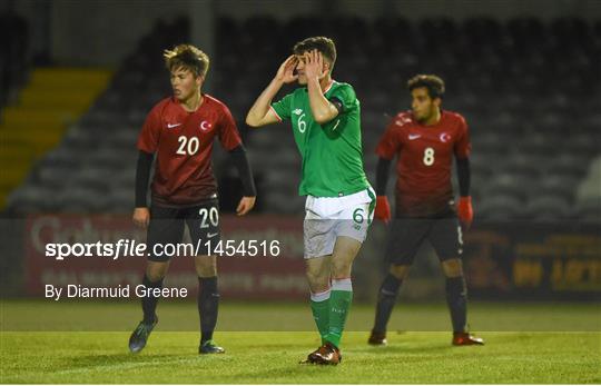 Republic of Ireland v Turkey - Under 17 International Friendly Republic of Ireland v Turkey - Under 17 International Friendly