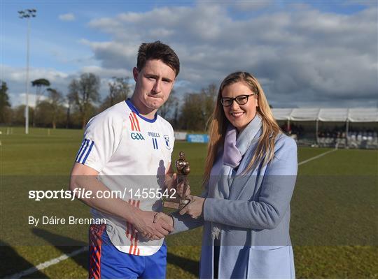 Man of the Match at Waterford Institute of Technology v Mary Immaculate College Limerick - Electric Ireland HE GAA Trench Cup Final