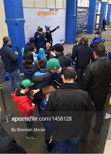 Pre-Match Activites at Leinster v Scarlets - Guinness PRO14 Round 15