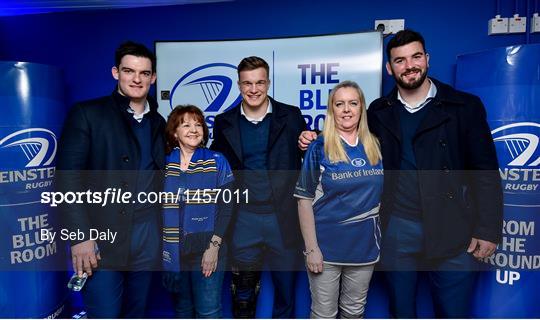 The Blue Room at Leinster v Scarlets - Guinness PRO14 Round 15