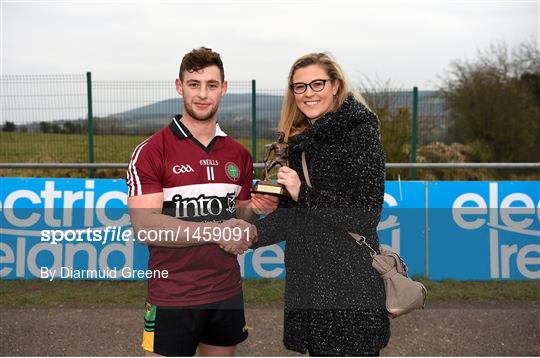 Man of the Match at St Mary's University College v  GMIT Letterfrack - Electric Ireland HE GAA Fergal Maher Cup Final