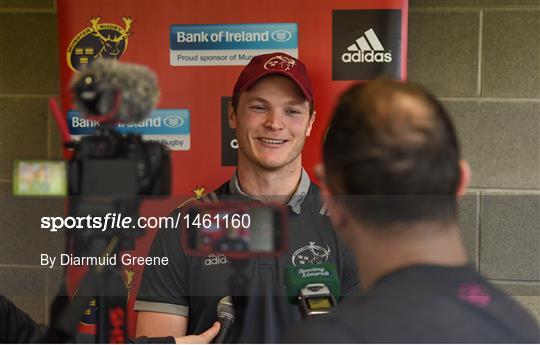 Munster Rugby Press Conference and Squad Training