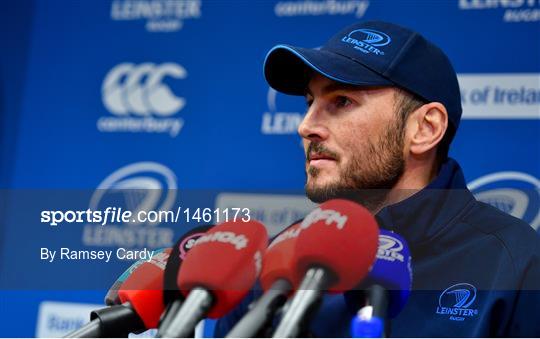 Leinster Rugby Press Conference and Squad Training Leinster Rugby Press Conference and Squad Training