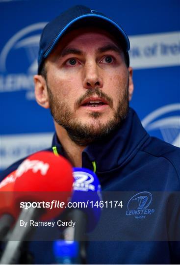 Leinster Rugby Press Conference and Squad Training