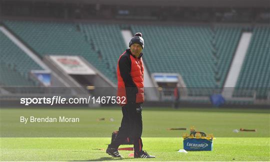 England Rugby Captain's Run and Press Conference