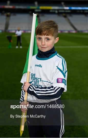 AIB Flagbearers at Corofin v Nemo Rangers - AIB GAA Football All-Ireland Senior Club Championship Final AIB Flagbearers at Corofin v Nemo Rangers - AIB GAA Football All-Ireland Senior Club Championship Final