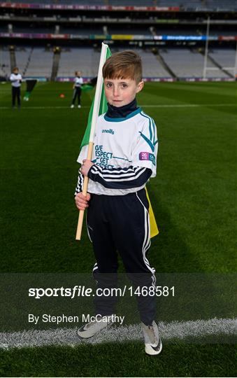 AIB Flagbearers at Corofin v Nemo Rangers - AIB GAA Football All-Ireland Senior Club Championship Final