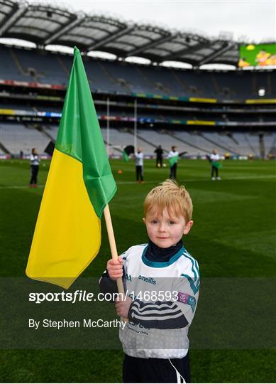 AIB Flagbearers at Corofin v Nemo Rangers - AIB GAA Football All-Ireland Senior Club Championship Final AIB Flagbearers at Corofin v Nemo Rangers - AIB GAA Football All-Ireland Senior Club Championship Final