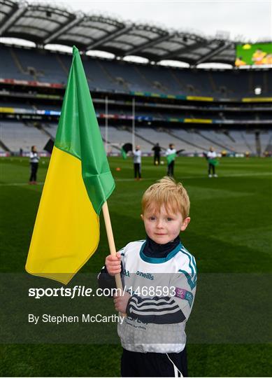 AIB Flagbearers at Corofin v Nemo Rangers - AIB GAA Football All-Ireland Senior Club Championship Final