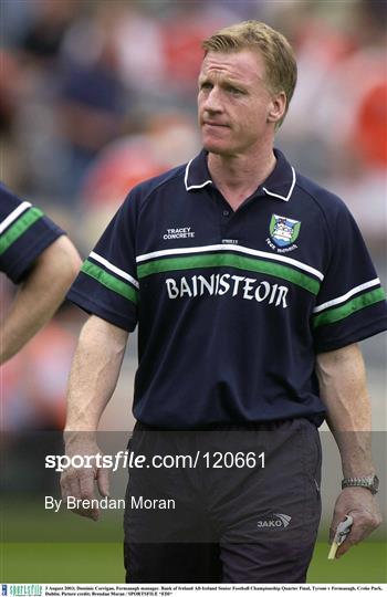 Tyrone v Fermanagh Tyrone v Fermanagh - Bank of Ireland All-Ireland Senior Football Championship Quarter Final