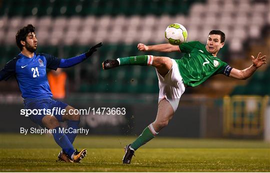 Republic of Ireland v Azerbaijan - UEFA U21 Championship Qualifier Republic of Ireland v Azerbaijan - UEFA U21 Championship Qualifier