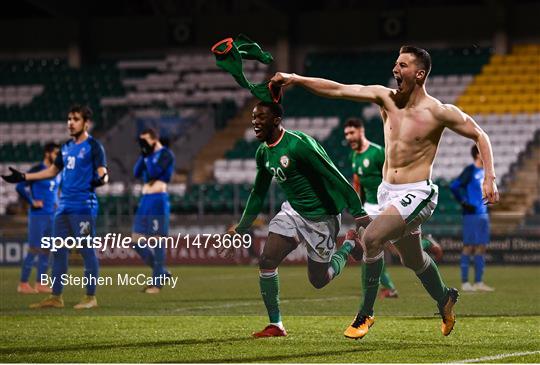 Republic of Ireland v Azerbaijan - UEFA U21 Championship Qualifier Republic of Ireland v Azerbaijan - UEFA U21 Championship Qualifier