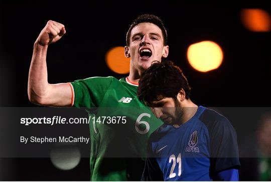 Republic of Ireland v Azerbaijan - UEFA U21 Championship Qualifier Republic of Ireland v Azerbaijan - UEFA U21 Championship Qualifier