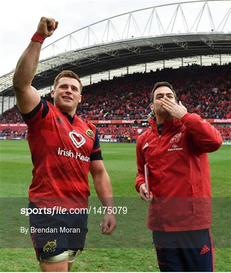 Munster v RC Toulon - European Rugby Champions Cup quarter-final Munster v RC Toulon - European Rugby Champions Cup quarter-final