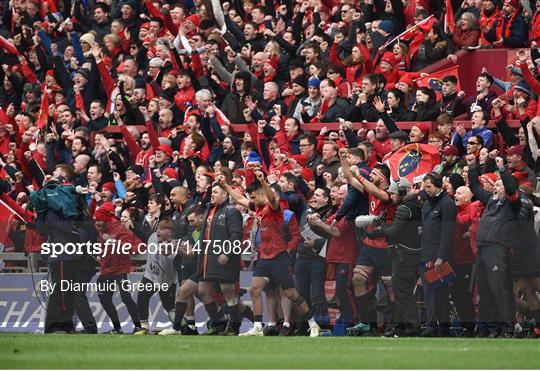 Munster v RC Toulon - European Rugby Champions Cup quarter-final Munster v RC Toulon - European Rugby Champions Cup quarter-final