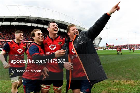 Munster v RC Toulon - European Rugby Champions Cup quarter-final Munster v RC Toulon - European Rugby Champions Cup quarter-final