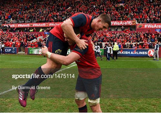 Munster v RC Toulon - European Rugby Champions Cup quarter-final Munster v RC Toulon - European Rugby Champions Cup quarter-final