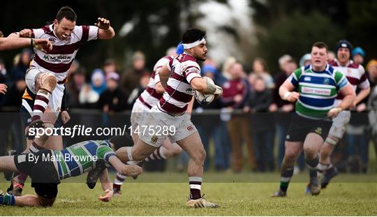 Gorey v Tullow - Bank of Ireland Provincial Towns Cup Round 3
