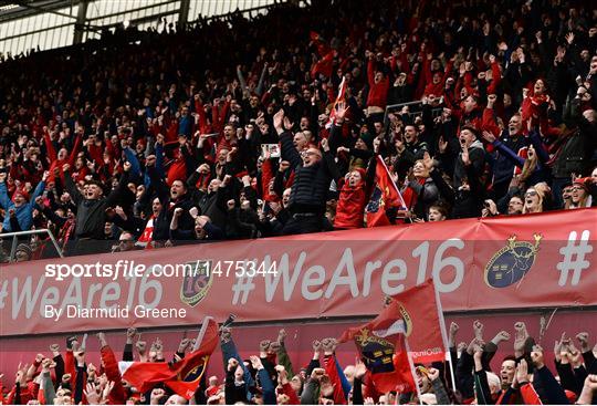 Munster v RC Toulon - European Rugby Champions Cup quarter-final Munster v RC Toulon - European Rugby Champions Cup quarter-final