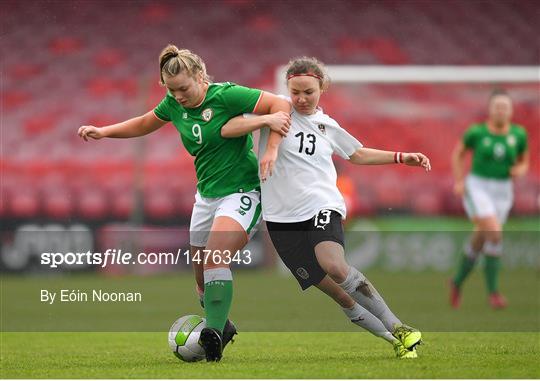 Republic of Ireland v Austria - UEFA Women's 19 European Championship Elite Round Qualifier