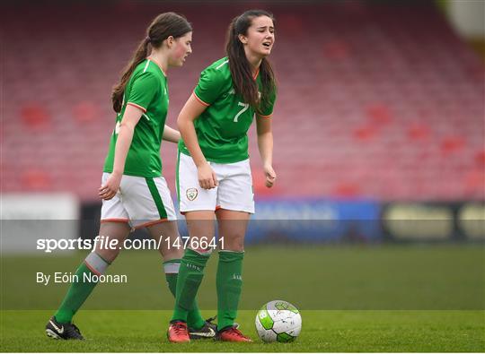 Republic of Ireland v Austria - UEFA Women's 19 European Championship Elite Round Qualifier