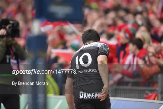 Munster v Toulon - European Rugby Champions Cup quarter-final Munster v Toulon - European Rugby Champions Cup quarter-final