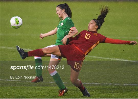 Spain v Republic of Ireland - UEFA Women's U19 European Championship Elite Round Qualifier