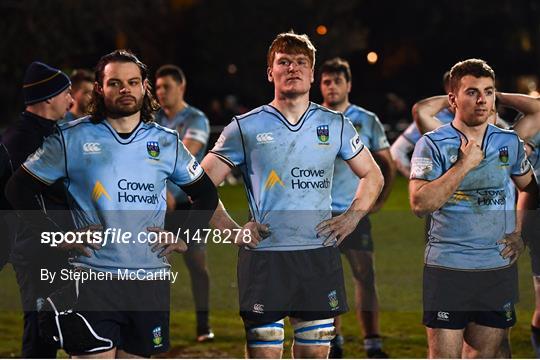 UCD v Trinity - 66th Annual Rugby Colours Match 2018