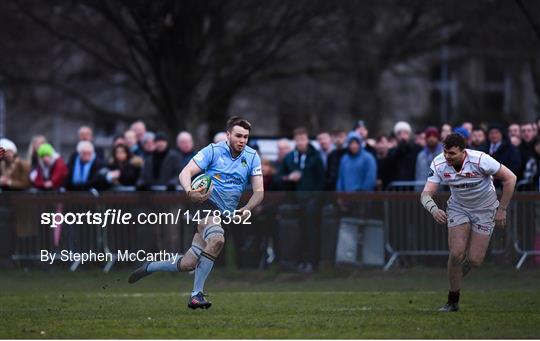 UCD v Trinity - 66th Annual Rugby Colours Match 2018