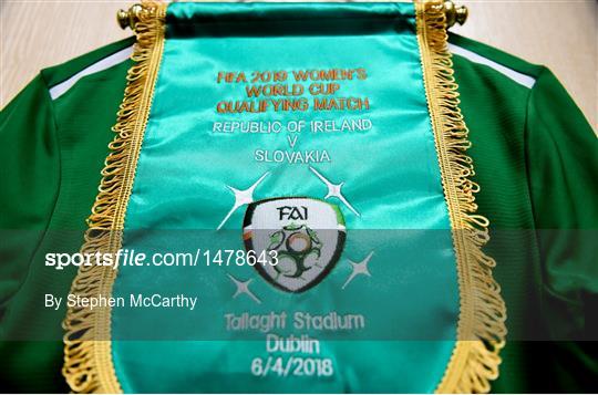 Republic of Ireland v Slovakia - 2019 FIFA Women's World Cup Qualifier