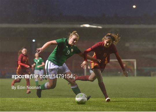 Spain v Republic of Ireland - UEFA Women's U19 European Championship Elite Round Qualifier