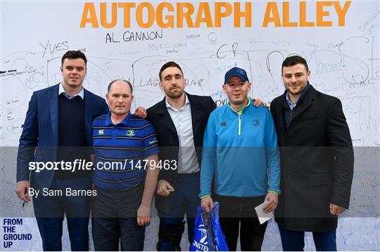 Pre-Match Activites at Leinster v Zebre - Guinness PRO14 Round 19