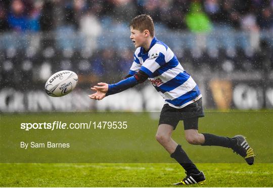 Bank of Ireland Half-Time Minis at Leinster v Zebre - Guinness PRO14 Round 19