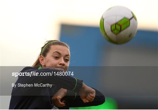 Republic of Ireland WNT Squad Training and Press Conference