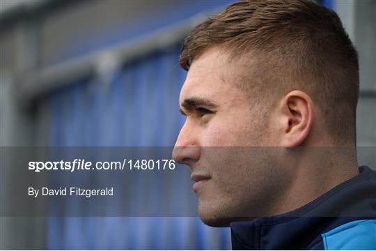 Leinster Rugby Squad Training and Press Conference