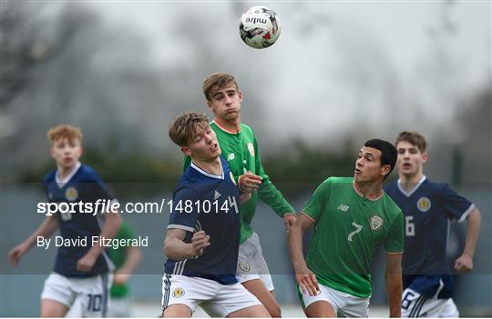 Republic of Ireland v Scotland - U18s Schools