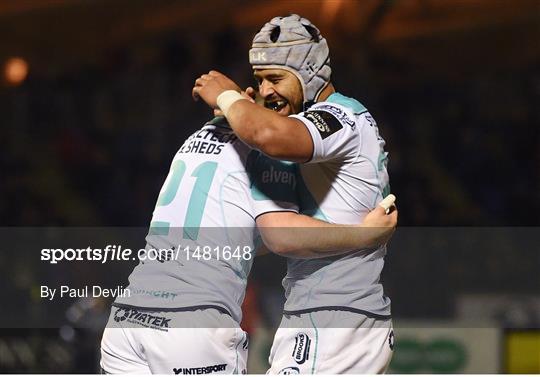 Glasgow Warriors v Connacht - Guinness PRO14 Round 20 Glasgow Warriors v Connacht - Guinness PRO14 Round 20