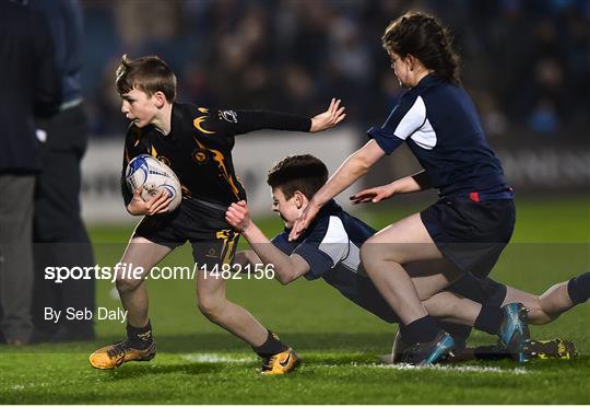 Bank of Ireland Half-Time Minis at Leinster v Benetton Rugby - Guinness PRO14 Round 20