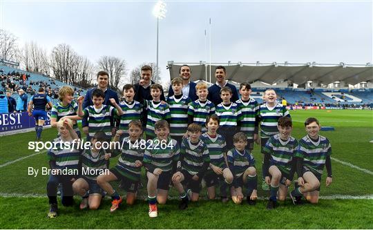 Minis & Mascots at Leinster v Benetton Rugby - Guinness PRO14 Round 20