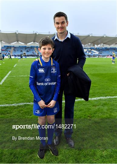 Minis & Mascots at Leinster v Benetton Rugby - Guinness PRO14 Round 20