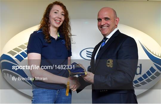 Leinster Women's Cap Presentation