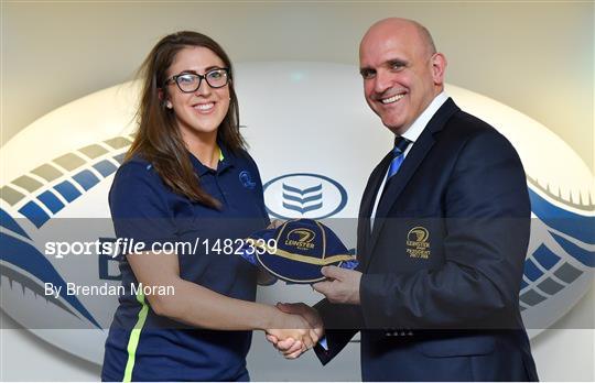 Leinster Women's Cap Presentation Leinster Women's Cap Presentation