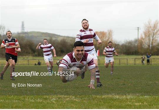 Tullow RFC v Wicklow RFC - Bank of Ireland Provincial Towns Cup Semi-Final