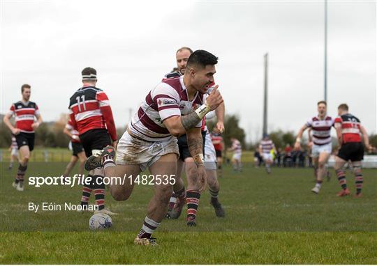 Tullow RFC v Wicklow RFC - Bank of Ireland Provincial Towns Cup Semi-Final