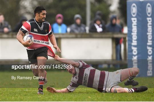 Tullow RFC v Wicklow RFC - Bank of Ireland Provincial Towns Cup Semi-Final