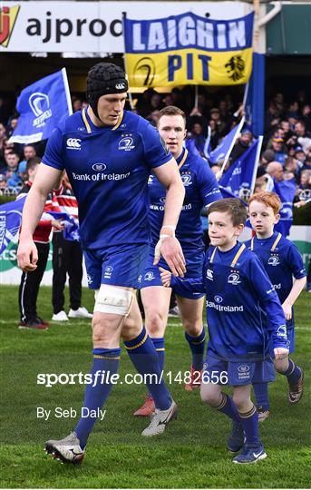 Mascots at Leinster v Benetton Rugby - Guinness PRO14 Round 20
