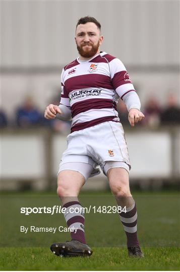 Tullow RFC v Wicklow RFC - Bank of Ireland Provincial Towns Cup Semi-Final