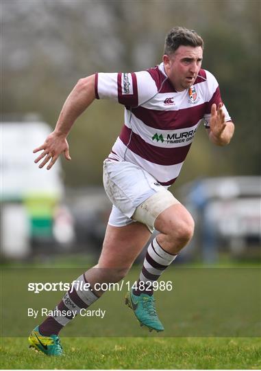 Tullow RFC v Wicklow RFC - Bank of Ireland Provincial Towns Cup Semi-Final